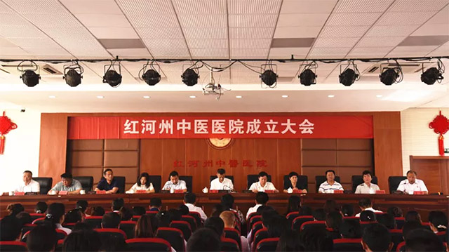 红河哈尼族彝族自治州中医医院正式挂牌成立(图5)